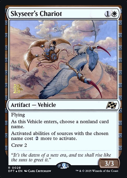 Skyseer's Chariot (28s) [Aetherdrift Promos]