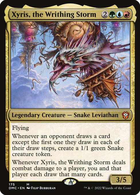 Xyris, the Writhing Storm (175) [Dominaria United Commander]