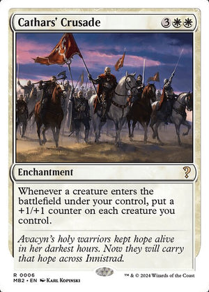 Cathars' Crusade (6) [Mystery Booster 2]