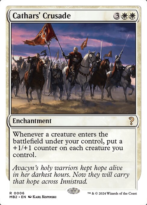 Cathars' Crusade (6) [Mystery Booster 2]