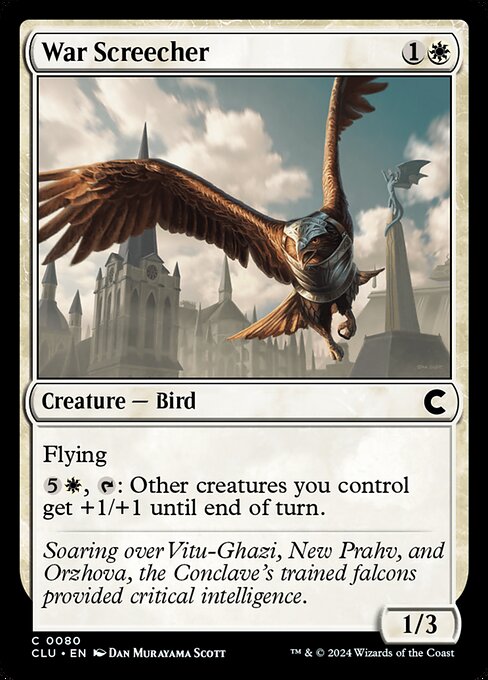 War Screecher (80) [Ravnica: Clue Edition]