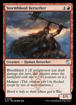 Stormblood Berserker (149) [Ravnica: Clue Edition]