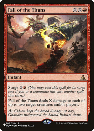 Fall of the Titans (OGW-109) [The List]