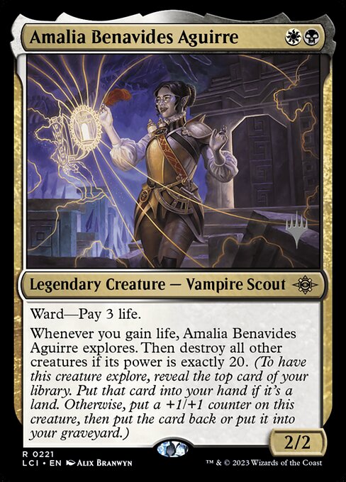 Amalia Benavides Aguirre (221p) [The Lost Caverns of Ixalan Promos]