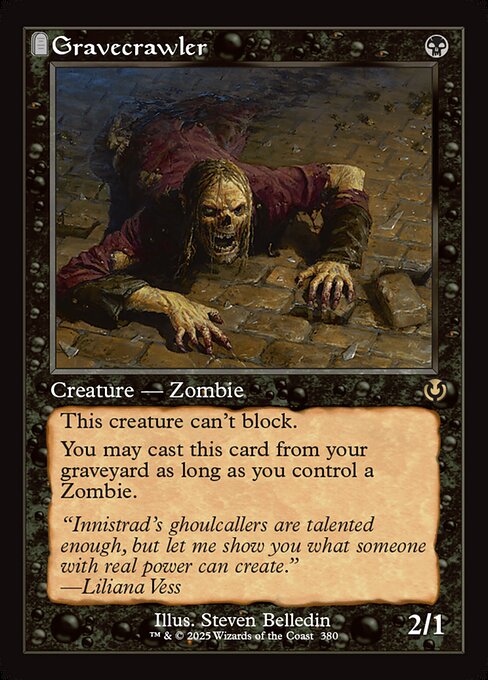 Gravecrawler (380) [Innistrad Remastered]