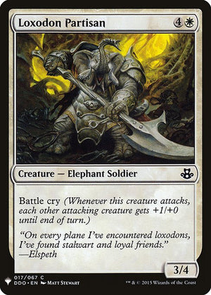 Loxodon Partisan (DDO-17) [The List]