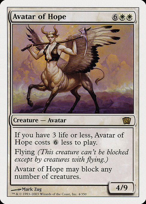 Avatar of Hope (4) [Eighth Edition]