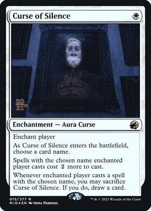 Curse of Silence (15s) [Innistrad: Midnight Hunt Promos]