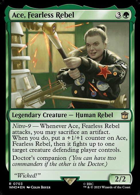 Ace, Fearless Rebel (703) [Doctor Who]