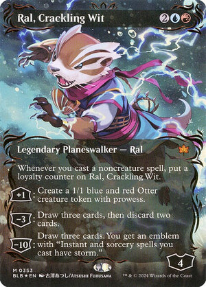 Ral, Crackling Wit (353) [Bloomburrow]