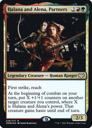 Halana and Alena, Partners (239s) [Innistrad: Crimson Vow Promos]