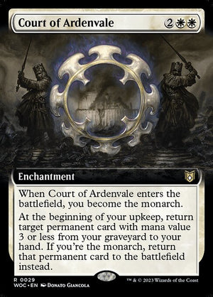 Court of Ardenvale (29) [Wilds of Eldraine Commander] [Extended Art]