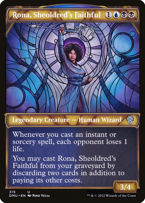 Rona, Sheoldred's Faithful (315) [Dominaria United] [Showcase]
