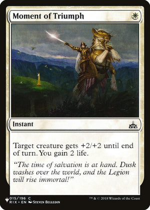 Moment of Triumph (RIX-15) [The List]