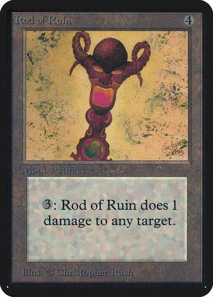Rod of Ruin (268) [Limited Edition Alpha]