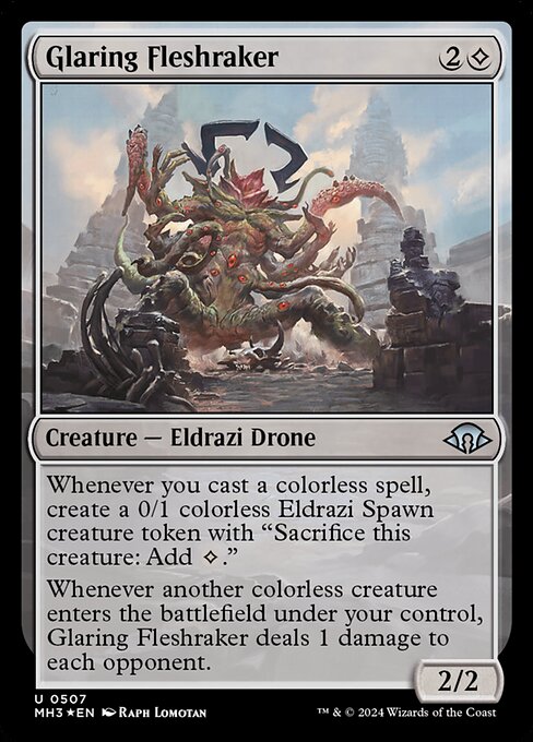 Glaring Fleshraker (507) [Modern Horizons 3]