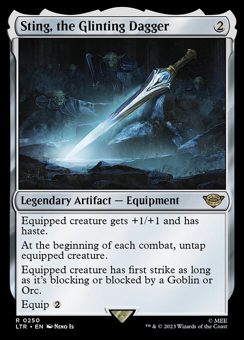 Sting, the Glinting Dagger (250) [The Lord of the Rings: Tales of Middle-earth]