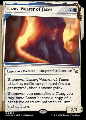 Lazav, Wearer of Faces (366) [Murders at Karlov Manor] [Showcase]