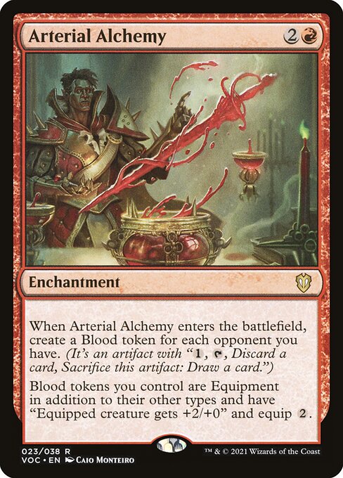 Arterial Alchemy (23) [Crimson Vow Commander]
