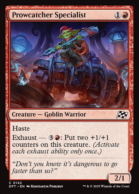 Prowcatcher Specialist (142) [Aetherdrift]