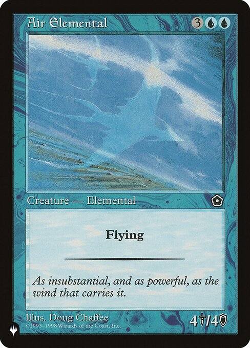 Air Elemental (P02-31) [The List]