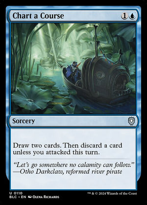 Chart a Course (110) [Bloomburrow Commander]