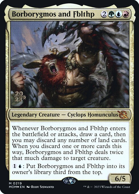Borborygmos and Fblthp (219s) [March of the Machine Promos]