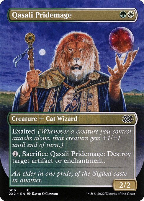 Qasali Pridemage (386) [Double Masters 2022] [Borderless]