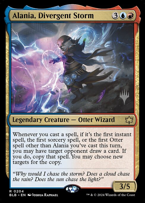 Alania, Divergent Storm (204p) [Bloomburrow Promos]