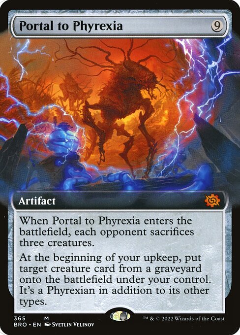 Portal to Phyrexia (365) [The Brothers' War] [Extended Art]