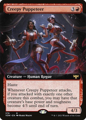 Creepy Puppeteer (376) [Innistrad: Crimson Vow] [Extended Art]