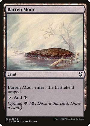 Barren Moor (235) [Commander 2018]