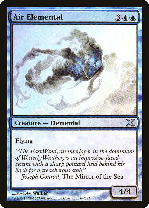Air Elemental (64★) [Tenth Edition]
