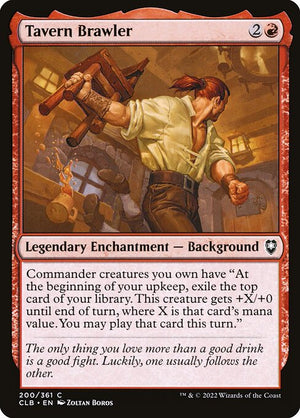 Tavern Brawler (200) [Commander Legends: Battle for Baldur's Gate]