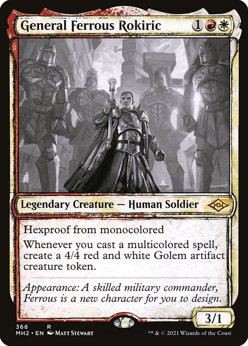 General Ferrous Rokiric (366) [Modern Horizons 2] [Showcase]