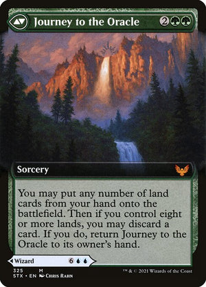 Jadzi, Oracle of Arcavios // Journey to the Oracle (325) [Strixhaven: School of Mages] [Extended Art] Reverse