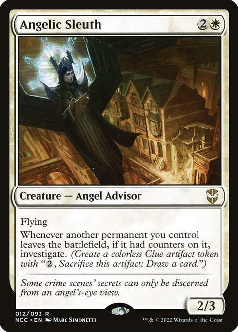 Angelic Sleuth (12) [New Capenna Commander]