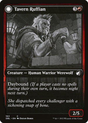Tavern Ruffian // Tavern Smasher (163) [Innistrad: Double Feature]