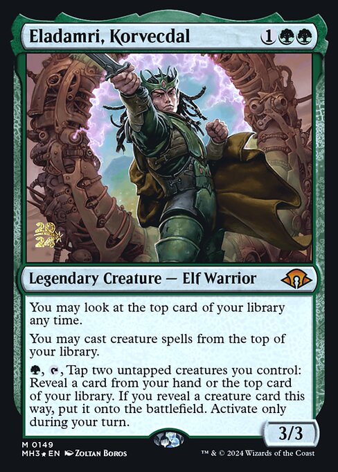 Eladamri, Korvecdal (149s) [Modern Horizons 3 Promos]