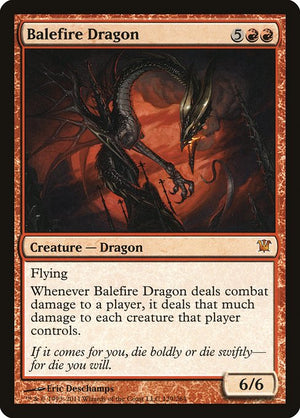 Balefire Dragon (129) [Innistrad]