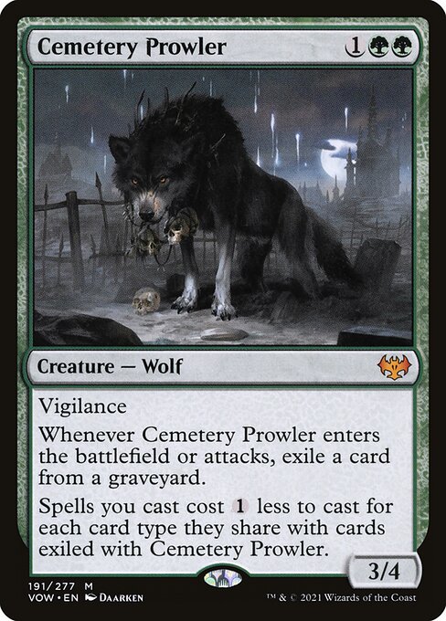 Cemetery Prowler (191) [Innistrad: Crimson Vow]
