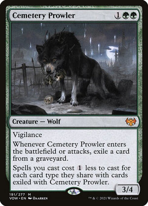 Cemetery Prowler (191) [Innistrad: Crimson Vow]