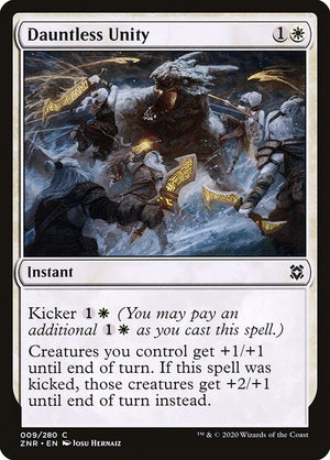 Dauntless Unity (9) [Zendikar Rising]