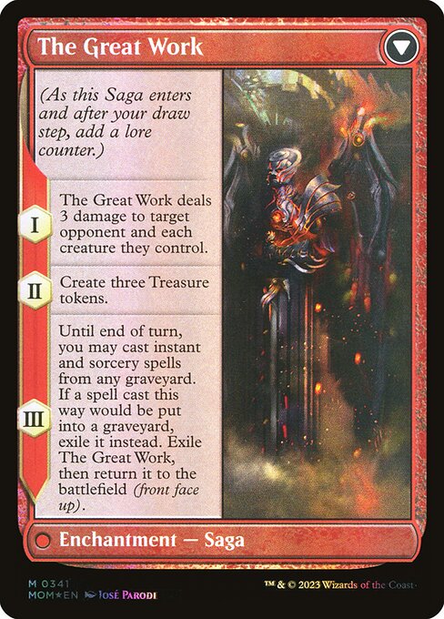 Urabrask // The Great Work (341) [March of the Machine] [Borderless]
