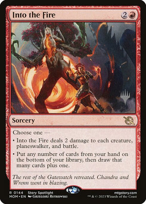 Into the Fire (144p) [March of the Machine Promos]