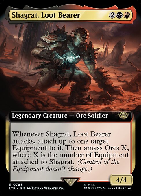 Shagrat, Loot Bearer (783) [The Lord of the Rings: Tales of Middle-earth] [Extended Art]