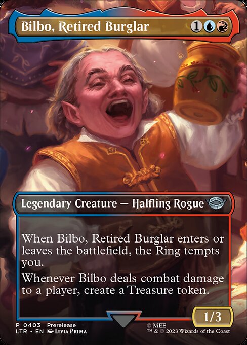 Bilbo, Retired Burglar (403) [The Lord of the Rings: Tales of Middle-earth] [Borderless]