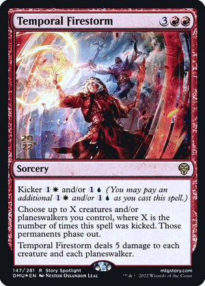Temporal Firestorm (147s) [Dominaria United Promos]