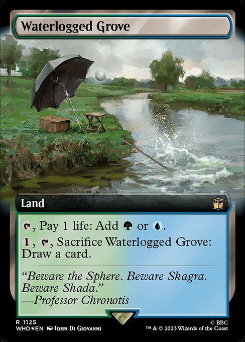 Waterlogged Grove (1125) [Doctor Who] [Extended Art]