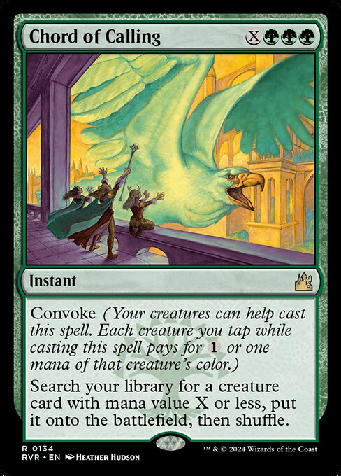 Chord of Calling (134) [Ravnica Remastered]
